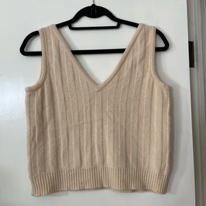 Vintage cashmere sweater vest